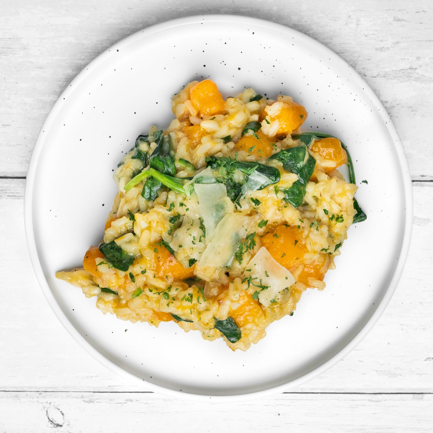 Butternut Squash & Spinach Risotto