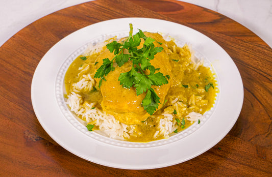 Malaysian Chicken Curry over Basmati Rice